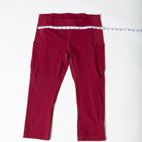 Lululemon Speed Up Crop Size 10 - Picture 4 of 11